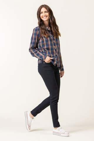 Blouse - Indigoblauw