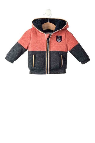 Sweater met Capuchon - Gemêleerd Oranje