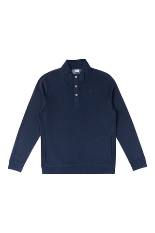 Sweater Gifou - Indigoblauw - Terre de Marins