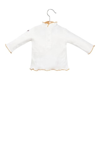 Tuinbroek en T-shirt - Marineblauw en Wit