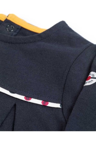 Jurk en Broek - Marineblauw en Wit