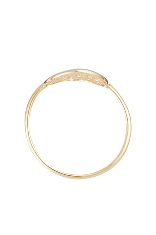 Ring Arbre de Vie Geelgoud en Witgoud