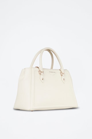 Leren Handtas - Ecru