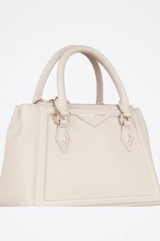 Leren Handtas - Beige