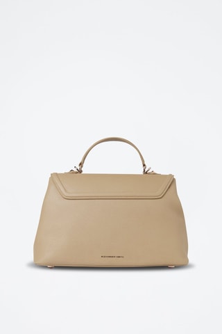 Leren Handtas - Beige