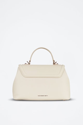 Leren Handtas - Ecru