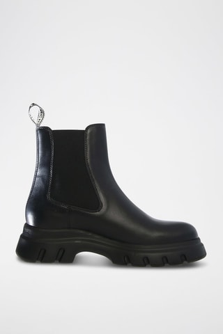 Leren Chelsea Boots - Zwart