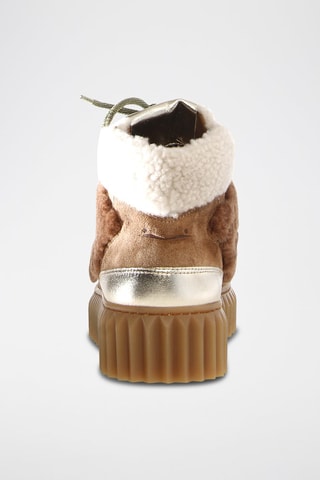 Leren Enkellaarzen - Bruin