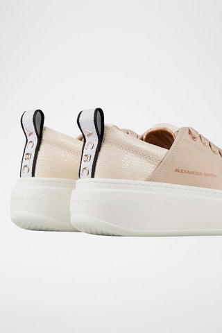 Platform Sneakers - Beige