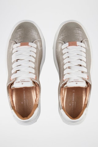 Leren Sneakers - Goudkleurig