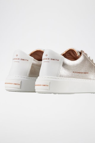 Leren Sneakers - Goudkleurig