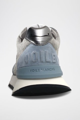 Leren Sneakers - Grijs