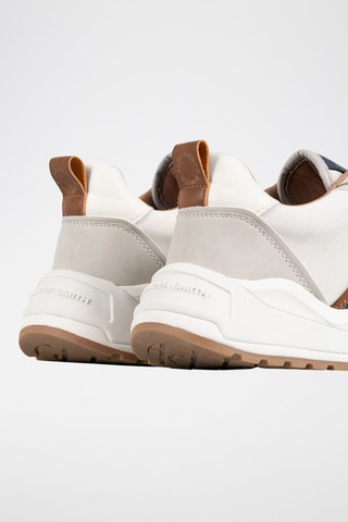 Sneakers - Wit en Marineblauw