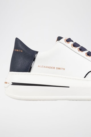 Leren Platform Sneakers Lancaster - Wit