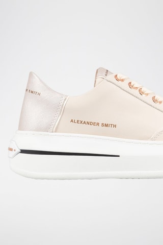 Leren Platform Sneakers Lancaster - Ecru