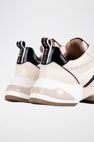 Sneakers Marble - ivoorkleurig en zwart