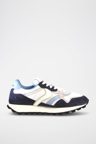 Leren Sneakers Qwark - Blauw