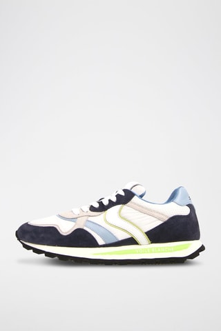 Leren Sneakers Qwark - Blauw