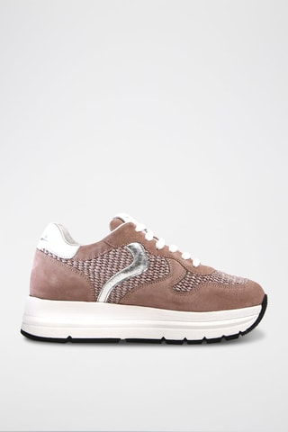 Sneakers de couro Maran Rosa-velho