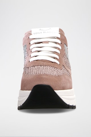 Sneakers de couro Maran Rosa-velho
