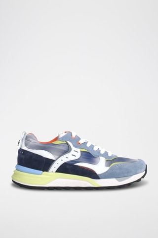 Leren Sneakers Bholt - Blauw
