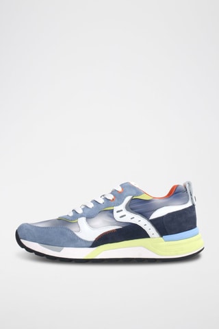 Leren Sneakers Bholt - Blauw