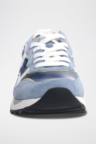 Leren Sneakers Bholt - Blauw