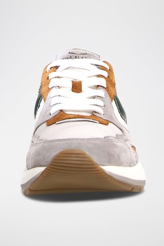 Leren Sneakers Club19 - Grijs