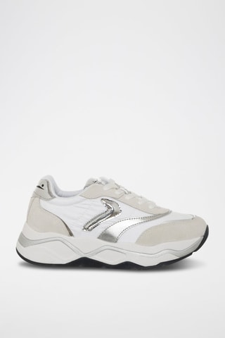 Sapatilhas de couro - Branco