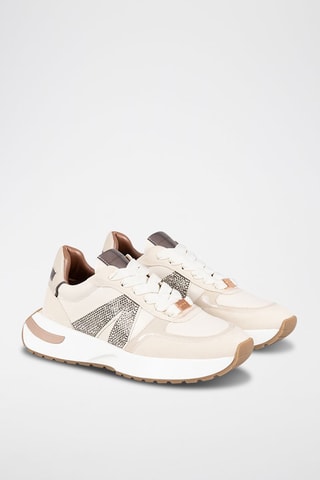 Sneakers - Ivoorkleurig