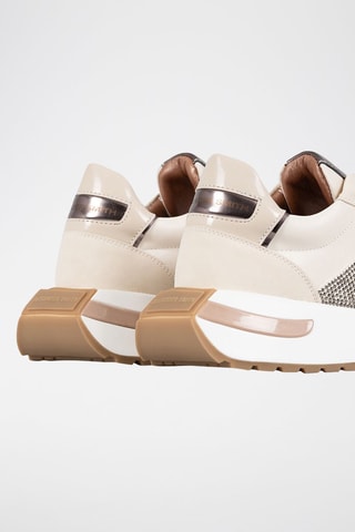 Sneakers - Ivoorkleurig