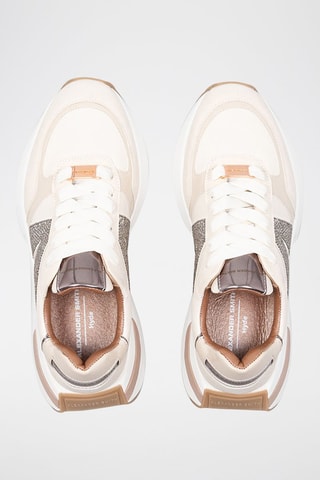 Sneakers - Ivoorkleurig