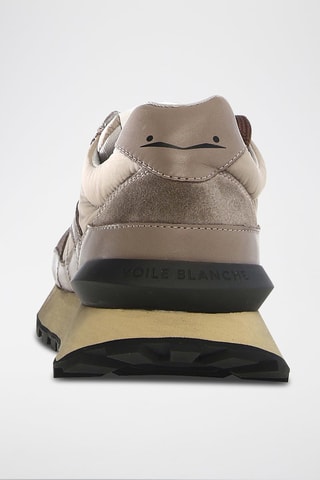 Nubuck Sneakers Qwark Hype - Taupe en Beige