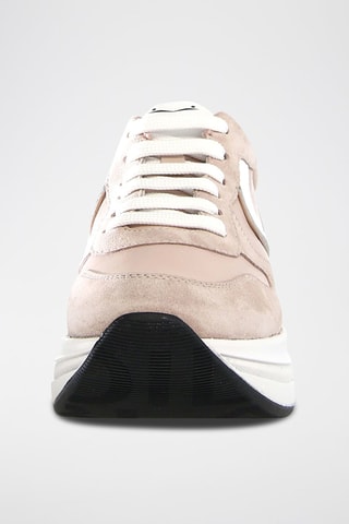 Sapatilhas em couro Merry - Castanho