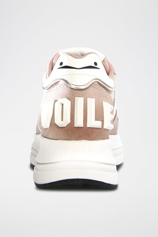 Sapatilhas em couro Merry - Castanho