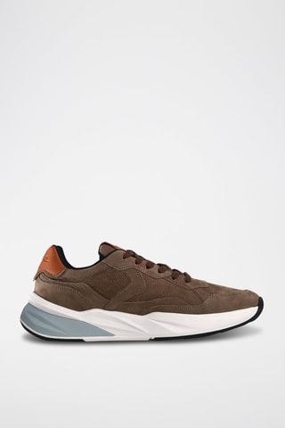 Leren Sneakers Bulk - Taupe