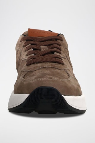 Leren Sneakers Bulk - Taupe
