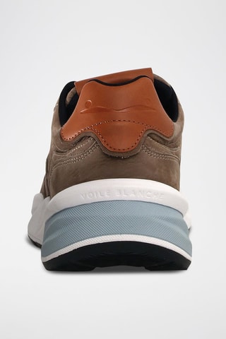 Leren Sneakers Bulk - Taupe