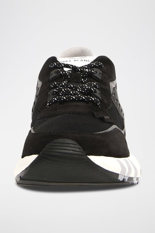Leren Sneakers ClubB01 - Zwart