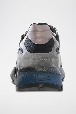 Leren Sneakers ClubB19 - Antraciet