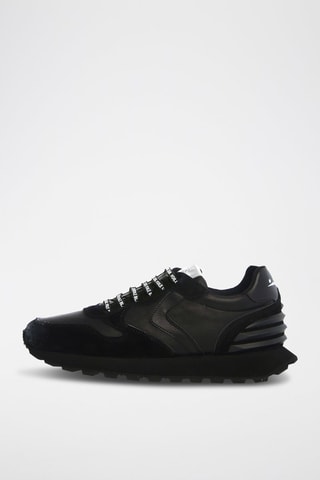 Leren Sneakers Paris Power - Zwart