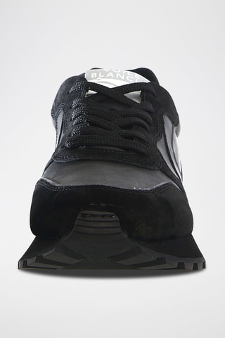 Leren Sneakers Paris Power - Zwart