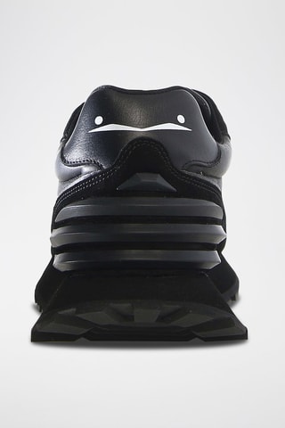 Leren Sneakers Paris Power - Zwart