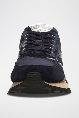 Leren Sneakers Qwark Hype - Marineblauw