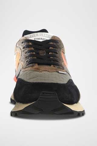 Leren Sneakers Qwark Hype - Kaki