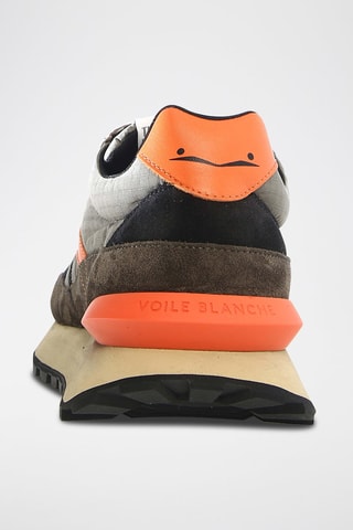 Leren Sneakers Qwark Hype - Kaki