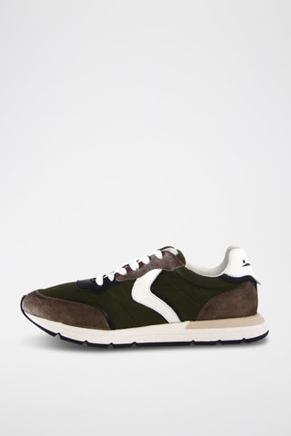 Sneakers Storm - Kaki en Wit