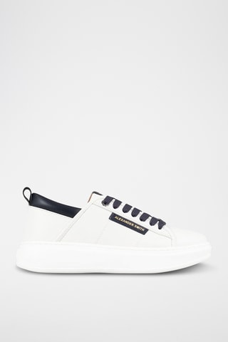 Sneakers Eco Wembley - Wit en Blauw