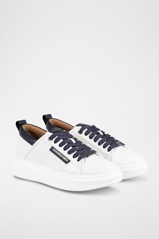 Sneakers Eco Wembley - Wit en Blauw