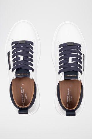 Sneakers Eco Wembley - Wit en Blauw